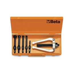 Coffret extracteurs pinces par prise interne beta 5 pinces + potence 
9?12 mm 13?17 mm -16?21mm 20?25mm 25?30 mm 
