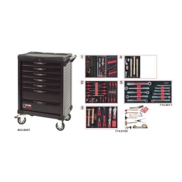Servante One by One 7 tiroirs spéciale carrosserie, 177 pcs