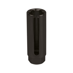 Douille courte pour sonde lambda. 22.0 mm - 6 pans
- pour le montage et le démontage des sondes lambda difficilement accessibles
- evite le démontage de la plaque de protection
- version courte. fine et fendue
- carré d'entrainement intérieur selon din 3120 / iso 1174 avec encoche pour verrouillage par bille
- chrome-molybdene