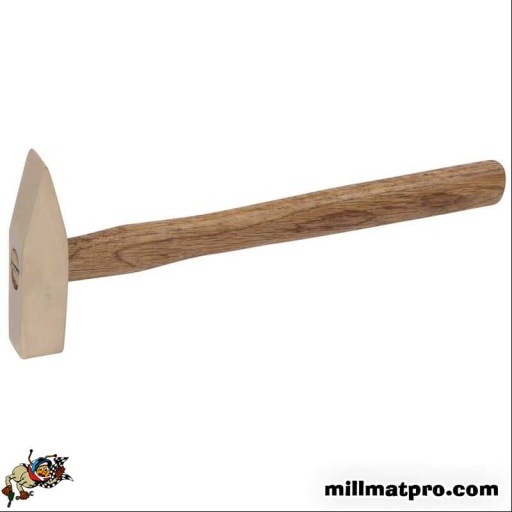 Marteau de mécanicien BRONZEplus manche hickory, tête 1500g, 400mm