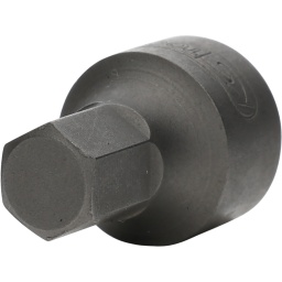 Douille tournevis 1/4'' 6 pans 7 mm extra-courte