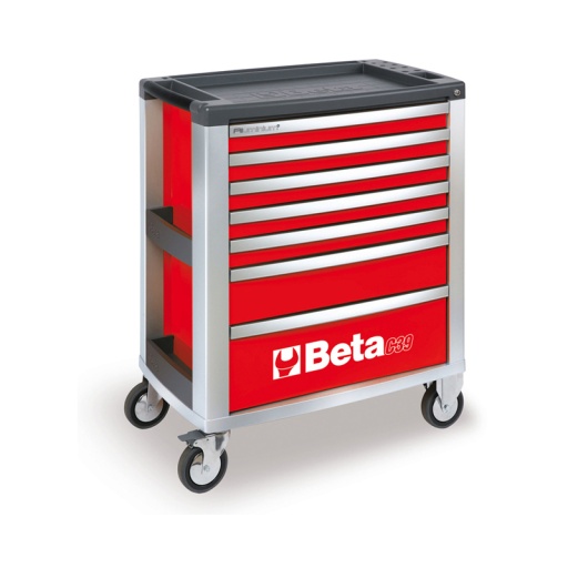 Servante d'atelier 7 tiroirs 1000kg beta rouge