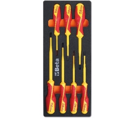 Module 7 tournevis isolé M222
1272MQ	tournevis pour vis Phillips® 1000V  PH0x60mm
1272MQF	PH1x80 - PH2x100mm	
1274MQF	3,5x100 - 4,5x100 - 5,5x125 - 6,5x150mm