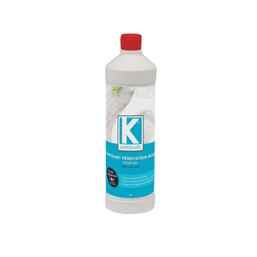 Détartrant rénovateur WC à effet moussant - bouteille de 1L