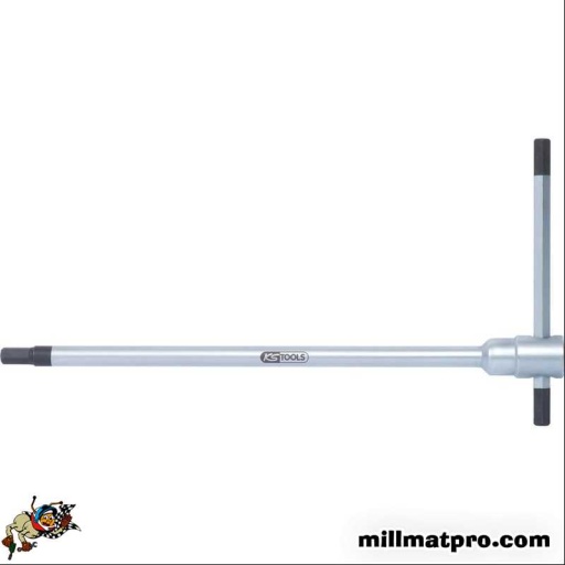 Clé mâle à poignée en T 6 pans, 4 mm