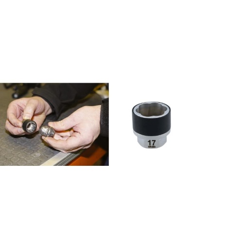 Extracteur d'écrous de roue endommagés 17 mm