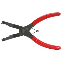 Pointes inclinées à 80° 
Avec différentes encoches 
Pour le démontage d'agrafes et de clips 
Ouverture automatique 
Chrome Vanadium 


