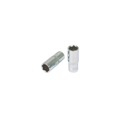 Douille longue 1/4 6 pans chrome plus 11mm 