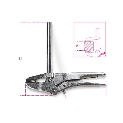 Pince-étau serre-joints ouverture 220mm 1059