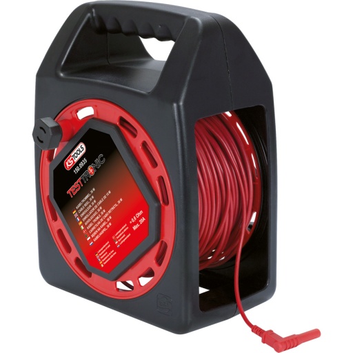 Enrouleur de câble de mesure TESTTRONIC, 30 m