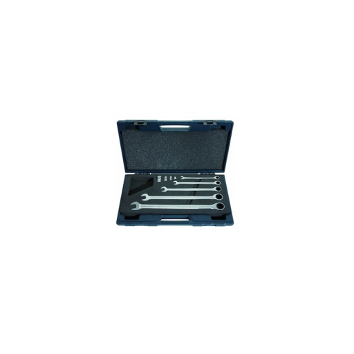 Coffret 5 clés mixtes à cliquet gearplus extra longues
