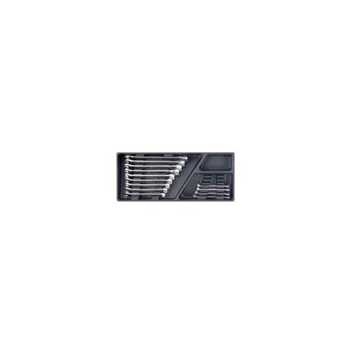 Module plastique 13 clés mixtes chromemat
