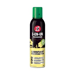 Aerosl lubrifiant huile végétale 250mm wd40
conditionnes dans des sprays non pressurises. sans gaz propulseur. les produits sont plus surs pour les utilisateurs.
formule a base d'une huile végétale :
- lubrifie efficacement les mecanismes ;
- chasse l'humidite grace a sa formule fluide et retablit les contacts électriques
- anti-rouille
utilisations : tondeuses. motoculteurs.secateurs. cisailles. coupe-branches.taille-haies. coupe-bordures. velos. 2 roues motorises. automobiles. rollers. huisséries