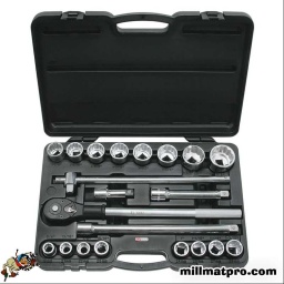 Coffret de douilles 12 pans en pouces
- finition chromée satinee
- chrome vanadium
composition :
douille : 3/4-13/16"-7/8"-15/16"-1"-1.1/16"-1.1/8"-1.3/16"