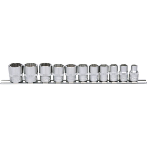 Jeu de douilles 3/8'' 12 pans 11 pcs 