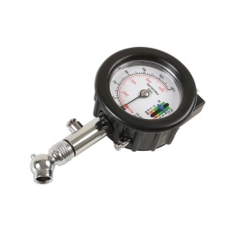 Manomètre de 50mm de diamètre permetant de mesurer la pression du pneu ainsi que l'usure du pneu avec l'épaisseur des rainures. 