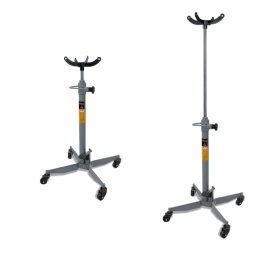 V&eacute;rin de fosse hydraulique
Compact et polyvalent, le v&eacute;rin de fosse hydraulique permet de faciliter l'installation et le d&eacute;montage de la transmission, du ch&acirc;ssis et d'autres supports. 
Avec une hauteur de levage r&eacute;glable jusqu'&agrave; 1975 mm et une capacit&eacute; maximale de 300 kg, il est id&eacute;al pour les travaux en garage.

La commande de d&eacute;verrouillage permet une descente continue et les roues pivotantes facilitent sa manipulation.

Caract&eacute;ristiques :
- Capacit&eacute; maximale : 300 kg
- Hauteur minimale : 1 140 mm
- Hauteur maximale : 1 975 mm
- P&eacute;dale d'approche
- Tige chrom&eacute;e, &Oslash; 25 mm
- Commande de d&eacute;verrouillage
- Roues pivotantes