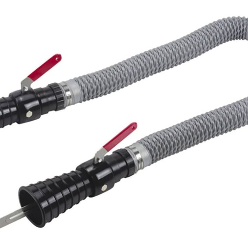 Sortie double pour extracteur de gaz d'échappement EG 0405