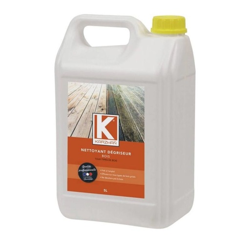 Dégriseur/rénovateur bois pour terrasse - bidon de 5L
