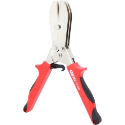 idéal pour raccorder des tuyaux de tôle de même diamètre, par exemple de sortie, de ventilation, d’aspiration, des tubes d'évacuation et de fumée
les extrémités des tubes sont dans ce cas rapprochées
garantit un raccord rapide, exact, sûr, simple et précis
pince de précision pour tous les tubes ronds et carrés
enfile 41,3 mm d’une simple pression
avec 5 profils de coupe = 3 au-dessous et 2 au-dessus
Très robuste et fiable
avec ouverture automatique et possibilité de réglage
transmission optimale
Avec trou d'accrochage
Avec poignée bi-composant
corps de la pince en acier