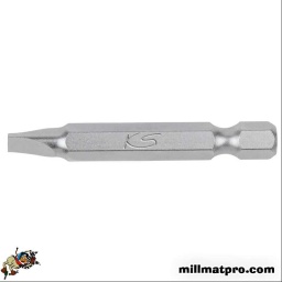 Fente Avec embout 6 pans selon DIN 3126 / ISO 1173 - E 6,3 Pour une utilisation manuelle ou avec visseuse Idéal pour une utilisation en atelier et en industrie Acier nickelé En acier spécial 
