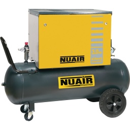 Compresseur à piston insonorisé 3 CV 100 litres 400 V Tri B3800/3T/100C SIL - 
IR-C-3
Compresseur à piston insonorisé de 3 CV sur cuve de 100 litres. Tête B3800 aluminium, cylindres fonte. Vitesse de rotation : 1100 tr/min. Tension : 400 V Tri.
Type de cylindres	mono-étagé
Modèle tête	B3800
Puissance sonore (dB (A))	68
Vitesse de rotation (tours/min)	1100
Volume du réservoir (L)	100
Volume engendré (m³/h)	24
Puissance (kW)	2.20
Puissance (CV)	3.00
