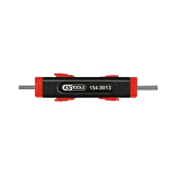 Extracteur universel de cosses pour connecteurs plats et ronds
- pour fabricant amm tyco ci2. amm tyco mate-n-lok. ghw ramm ghw rsa2
- pour les connecteurs plats et ronds
- pour diamètre de connecteur 1.5 mm  3.5 mm - extraction suivant le principe 1
- pointe en acier