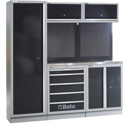 Combinaison d'ameublement de l'atelier C45/BX plateau inox