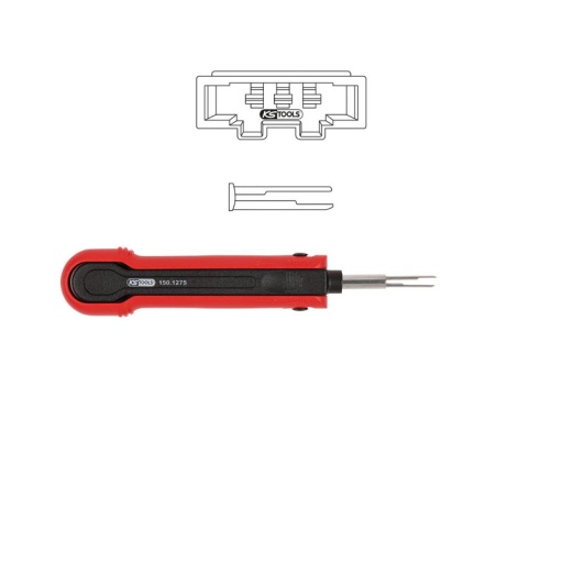 Extracteur de cosses pour connecteurs plats vw