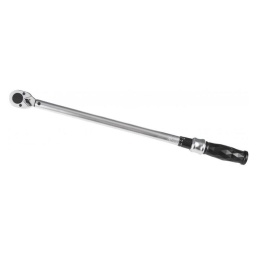 Cle dynamometrique 3/8" 30-110nm 361mm
Double graduation : Nm et ft/lb
Conforme DIN ISO 6789 2017-1
Livrée avec certificat de calibration