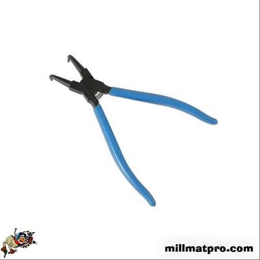 Pince a circlip - prise interne angulée - 250mm