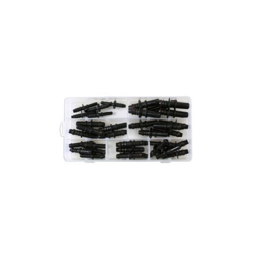 Assortiment de raccords de carburant droit et connecteur - 35 pcs