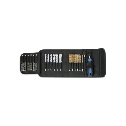 Jeu de brosses de nettoyage - 1/4" - 20 pcs