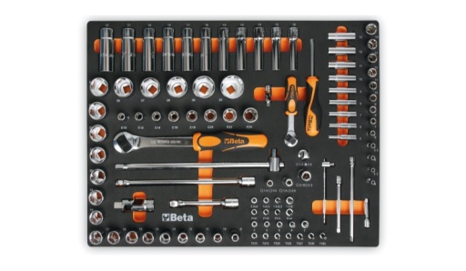 Module mousse avec douilles 1/4" et 1/2" pour C45pro