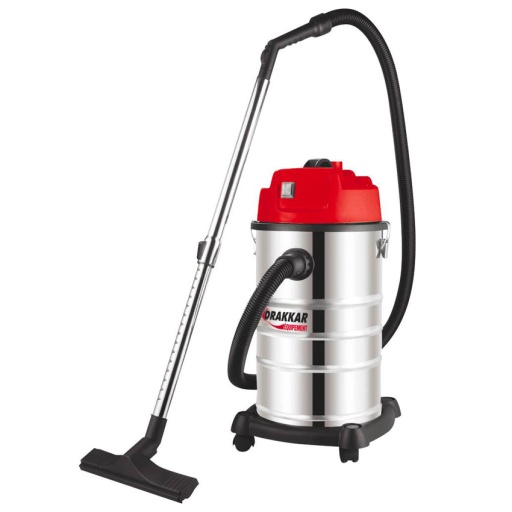 Aspirateur eaux et poussières cuve inox 