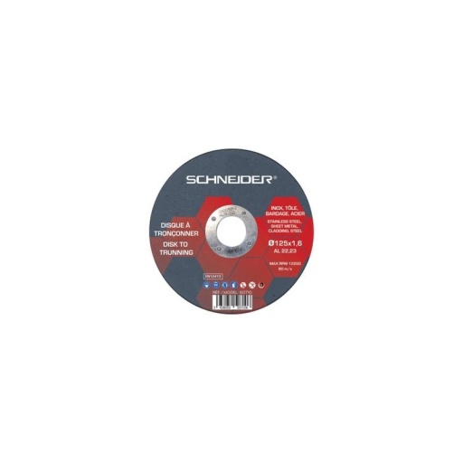 Bt 25 Disques Tronconnage Acier 125x2.5x22.23 Md Schneider