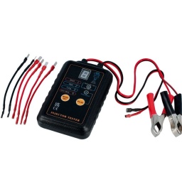 Conçu pour permettre à l'utilisateur de commuter électroniquement un injecteur d'essence et d'effectuer un test de fonctionnement complet, ainsi que de faciliter le nettoyage de l'injecteur en combinant avec un nettoyant pour carburateur approprié. Le Laser 8374 est conçu pour être alimenté par une batterie de 12 V mais peut être commuté pour des tensions de sortie de 5 V ou 12 V selon l'injecteur testé/activé. Cela permet à l'appareil d'être utilisé sur les injecteurs EFI standard (12 V) ainsi que sur les injecteurs GDi (5 V).

Pour le nettoyage des injecteurs, utiliser un nettoyant aérosol approprié pour injecteurs/carburateurs.
Alimenté par une batterie de véhicule de 12 V.
Sortie 12 V et 5 V commutable. Comprend 3 paires d'accessoires pour bornes.
Modes d'activation sélectionnables, notamment : sorties continues, courtes, moyennes et longues.
En cas d'utilisation d'un nettoyant sous pression, toujours pulvériser dans un réservoir de récupération approprié.