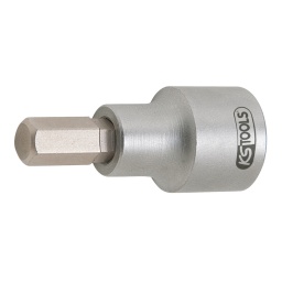 Carr&eacute; int&eacute;rieur 6 pans
Id&eacute;al pour d&eacute;monter et remonter les &eacute;triers de frein
Carr&eacute; int&eacute;rieur selon DIN 3120 / ISO 1174
Version extra-fine
Version courte
Pour une utilisation manuelle
Finition satin&eacute;e
Chrome Vanadium

Utilisations : Pour desserrer et resserrer les vis d'&eacute;triens de frein difficilement accessibles chez Mercedes avec syt&egrave;me de freinage SBC (Classe E, SL, CLS...) 
