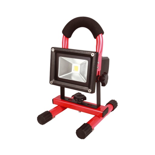Projecteur 10w sur batterie lithium 7.4v 4.4ah 600 lumens
