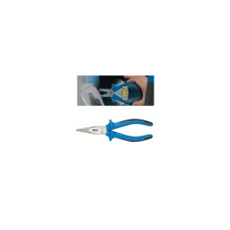 Pince à bec demi-rond ergotorqueplus 

- chrome vanadium
- poignée ergonomique bicomposant 
- longueur 170mm - ouverture automatique grace a son ressort de rappel
 cette pince vous permet de couper et d'atteindre des endroits difficiles d'acces 