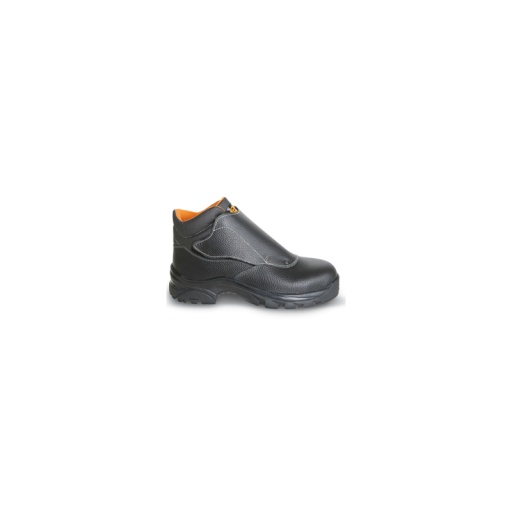 Chaussures de sécurité s3 haute type soudeur en cuir hydrofuge 