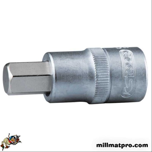 Douille tournevis 6 pans ULTIMATE 1/2'', L.55 mm - 13 mm