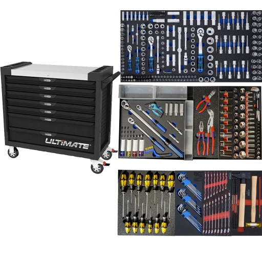 Servante xl 463 pièces outillage multimarque