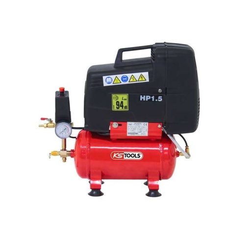 Compresseur 6 litres 1.5cv ks tools 