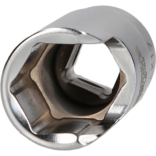 Douille de raccord de tuyaux coudés 3/8", 17 mm