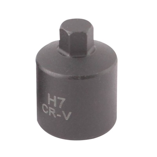 Douille héxagonale 7mm 3/8" CrV pour étrier de frein