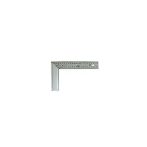 Equerre menuisier lame inox gravee 300mm 