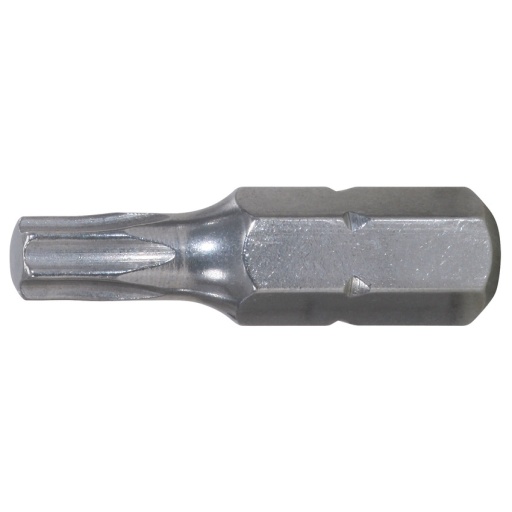Boite de 5 embouts de vissage INOX TORX 1/4" - L.25mm, T10