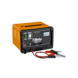 Chargeur / démarreur de batterie professionnel 12 V
Les chargeurs et démarreurs de batterie portables professionnels sont la solution parfaite pour tous vos besoins. 
Conçus avec des composants électroniques de qualité optimale, ils garantissent à la fois la sécurité et la fiabilité dans toutes les situations. 
Équipés de sélecteurs de courant de charge, d'ampèrage, de protections thermostatiques contre les démarrages prolongés, de fusibles internes contre les courts-circuits et des inversions de polarité, ils s'imposent comme un appareil incontournable de votre garage.
Données techniques :
Alimentation (monophasée) : 230 V - 50/60 Hz
Puissance : 190 W
Tension : 12 V
Courant maximal : 15 A
Courant de charge : 11 A
Courant max de suralimentation : 120 Acc
Courant de démarrage : 85 A
Capacité de charge : 165 Ah 15h
Positions de charge : 2 + boost