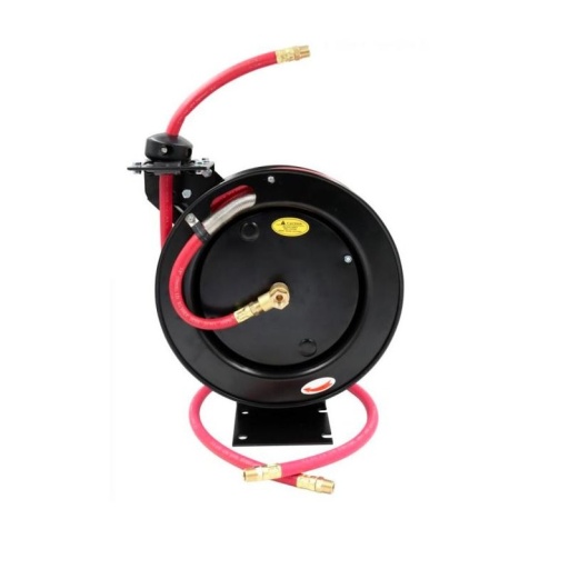 Enrouleur air, eau pour meubles SRM tuyau Ø13mm, raccord 3/8" - 8+1m